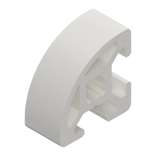 Profilato alluminio 30x30 1N scanalatura 8 tipo B